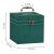 (DL) Cutie depozitare si organizare bijuterii, velur, 12x 12 x 12 cm, verde Household NewTrend