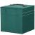 (DL) Cutie depozitare si organizare bijuterii, velur, 12x 12 x 12 cm, verde Household NewTrend