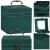 (DL) Cutie depozitare si organizare bijuterii, velur, 12x 12 x 12 cm, verde Household NewTrend