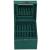 (DL) Cutie depozitare si organizare bijuterii, velur, 12x 12 x 12 cm, verde Household NewTrend