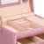 (DL) Cutie depozitare si organizare bijuterii, MDF, piele ecologica si velur, 17,5 x 14 x 12,5cm, roz Household NewTrend