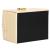 (DL) Cutie depozitare si organizare bijuterii, MDF, piele ecologica si velur, 17,5 x 14 x 12,5cm, crem Household NewTrend