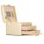 (DL) Cutie depozitare si organizare bijuterii, MDF, piele ecologica si velur, 17,5 x 14 x 12,5cm, crem Household NewTrend