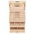 (DL) Cutie depozitare si organizare bijuterii, MDF, piele ecologica si velur, 17,5 x 14 x 12,5cm, crem Household NewTrend