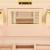 (DL) Cutie depozitare si organizare bijuterii, MDF, piele ecologica si velur, 17,5 x 14 x 12,5cm, crem Household NewTrend