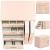(DL) Cutie depozitare si organizare bijuterii, piele ecologica + velur, 26 x 22 x 18 cm, roz Household NewTrend
