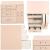 (DL) Cutie depozitare si organizare bijuterii, piele ecologica + velur, 26 x 22 x 18 cm, roz Household NewTrend