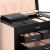Cutie depozitare si organizare bijuterii, piele ecologica + velur, 26 x 21,5 x 19 cm, negru Household NewTrend