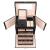 Cutie depozitare si organizare bijuterii, piele ecologica + velur, 26 x 21,5 x 19 cm, negru Household NewTrend
