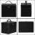 Cutie depozitare si organizare bijuterii, piele ecologica + velur, 26 x 21,5 x 19 cm, negru Household NewTrend