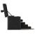 Cutie depozitare si organizare bijuterii, piele ecologica + velur, 26 x 21,5 x 19 cm, negru Household NewTrend