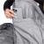 Sac de dormit tip mumie, cu geanta de transport, 210x80cm, 0-10grade, culoare negru gri Household NewTrend
