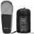 Sac de dormit tip mumie, cu geanta de transport, 210x80cm, 0-10grade, culoare negru gri Household NewTrend