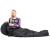 Sac de dormit tip mumie, cu geanta de transport, 210x80cm, 0-10grade, culoare negru gri Household NewTrend