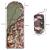 Sac de dormit tip mumie, cu geanta de transport, 210x73cm, 8-20grade, culoare camuflaj Household NewTrend