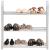 Pantofar PVC si metal, Sersimo cu 3 rafturi, 49x48cm, argintiu Household NewTrend