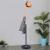 Cuier tip pom din metal Sersimo, 6 agatatoare, 180cm, negru maro Household NewTrend
