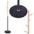 Cuier tip pom din metal Sersimo, 6 agatatoare, 180cm, negru maro Household NewTrend