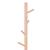 Cuier tip pom din metal Sersimo, 6 agatatoare, 180cm, negru maro Household NewTrend