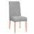 Husa universala pentru scaun, marime universala, poliester si spandex, 45 x 60 cm, gri cu carouri Household NewTrend