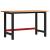 Banc lucru maro deschis 140x60x81,5 cm lemn masiv stejar GartenMobel Dekor