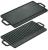 Plită grill din fontă, 2 fețe, 50.5x23.5x1.5cm Handy KitchenServ