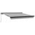 Perdea de soare retractabilă manuală gri deschis 300x250 cm GartenMobel Dekor