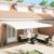 Obraz manual retractabil Alb 500x300 cm GartenMobel Dekor