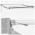 <strong> Obor automat retractabil Alb 500x300 cm</strong> GartenMobel Dekor