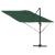 Parasol Roma Verde 286x285x265 cm din aluminiu GartenMobel Dekor