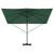 Parasol Roma Verde 286x285x265 cm din aluminiu GartenMobel Dekor
