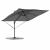 Parasol cantilever Roma Antracit 286x285x265 cm, din aluminiu GartenMobel Dekor