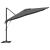 Parasol cantilever Roma Antracit 286x285x265 cm, din aluminiu GartenMobel Dekor