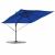 Parasolar cantilever Roma Albastru Azure 286x285x265 cm din aluminiu GartenMobel Dekor