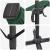 Umbrela cantilever Roma cu LED-uri, verde, 286x285x270 cm, aluminiu GartenMobel Dekor