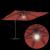 Umbra Parasol Cantilever Roma cu LED-uri - , Terracotta, 286 x 285 x 270 cm, Aluminiu GartenMobel Dekor