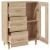 Dulap, stejar sonoma, 69,5x34x90 cm, lemn compozit GartenMobel Dekor