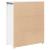 Dulap, alb, 83x41,5x100 cm, lemn masiv de pin GartenMobel Dekor