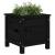 Jardinieră de grădină, negru, 40x40x39 cm, lemn masiv pin GartenMobel Dekor