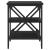Mese laterale, 2 buc., negru, 40x42x50 cm, lemn compozit GartenMobel Dekor