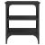 Mese laterale, 2 buc., negru, 40x42x50 cm, lemn compozit GartenMobel Dekor