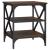 Mese laterale, 2 buc. stejar maro 40x42x50 cm lemn prelucrat GartenMobel Dekor
