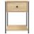Noptiere, 2 buc., stejar sonoma, 44x45x58 cm, lemn prelucrat GartenMobel Dekor