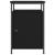 Noptiere, 2 buc., negru, 40x42x60 cm, lemn prelucrat GartenMobel Dekor