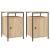 Noptiere, 2 buc., stejar sonoma, 40x42x60 cm, lemn prelucrat GartenMobel Dekor