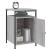 Noptiere, 2 buc., gri sonoma, 40x42x60 cm, lemn prelucrat GartenMobel Dekor