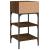 Noptiere, 2 buc., stejar maro, 35x34,5x70 cm, lemn compozit GartenMobel Dekor