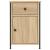 Noptiere, 2 buc., stejar sonoma, 40x42x60 cm, lemn prelucrat GartenMobel Dekor