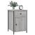Noptiere, 2 buc., gri sonoma, 40x42x60 cm, lemn prelucrat GartenMobel Dekor