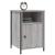 Noptiere, 2 buc., gri sonoma, 40x42x60 cm, lemn prelucrat GartenMobel Dekor